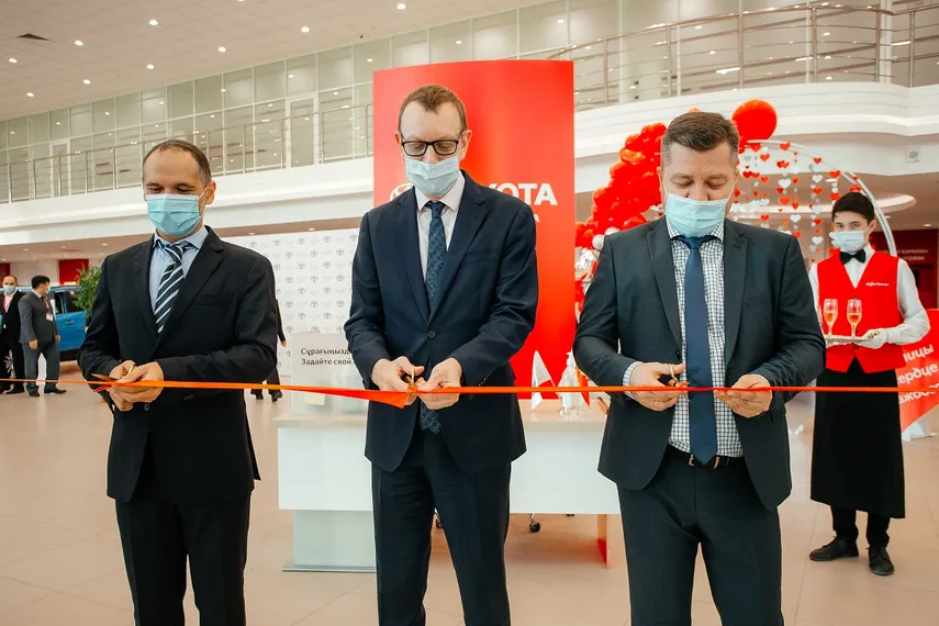 Капитал - В Нур-Султане открыли новый автоцентр Toyota