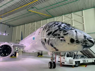 Капитал - Air Astana презентовала новый лайнер из Бразилии