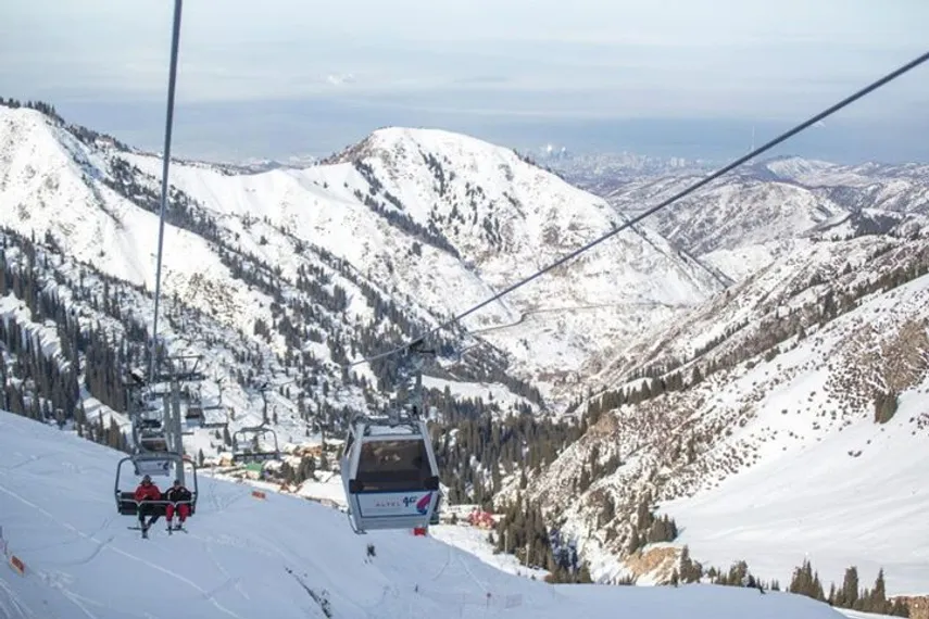 Капитал - На Шымбулаке в октябре не будет работать канатная дорога