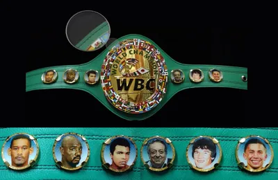 Флаг Казахстана и фото Геннадия Головкина появились на чемпионском поясе WBC
