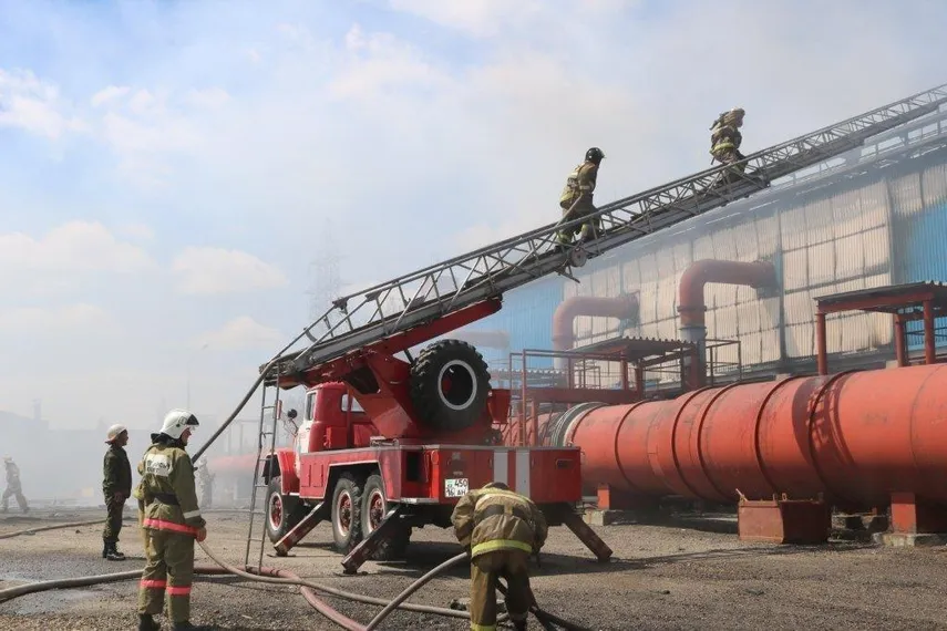 Капитал - Крупный пожар произошел на ТЭЦ в Усть-Каменогорске