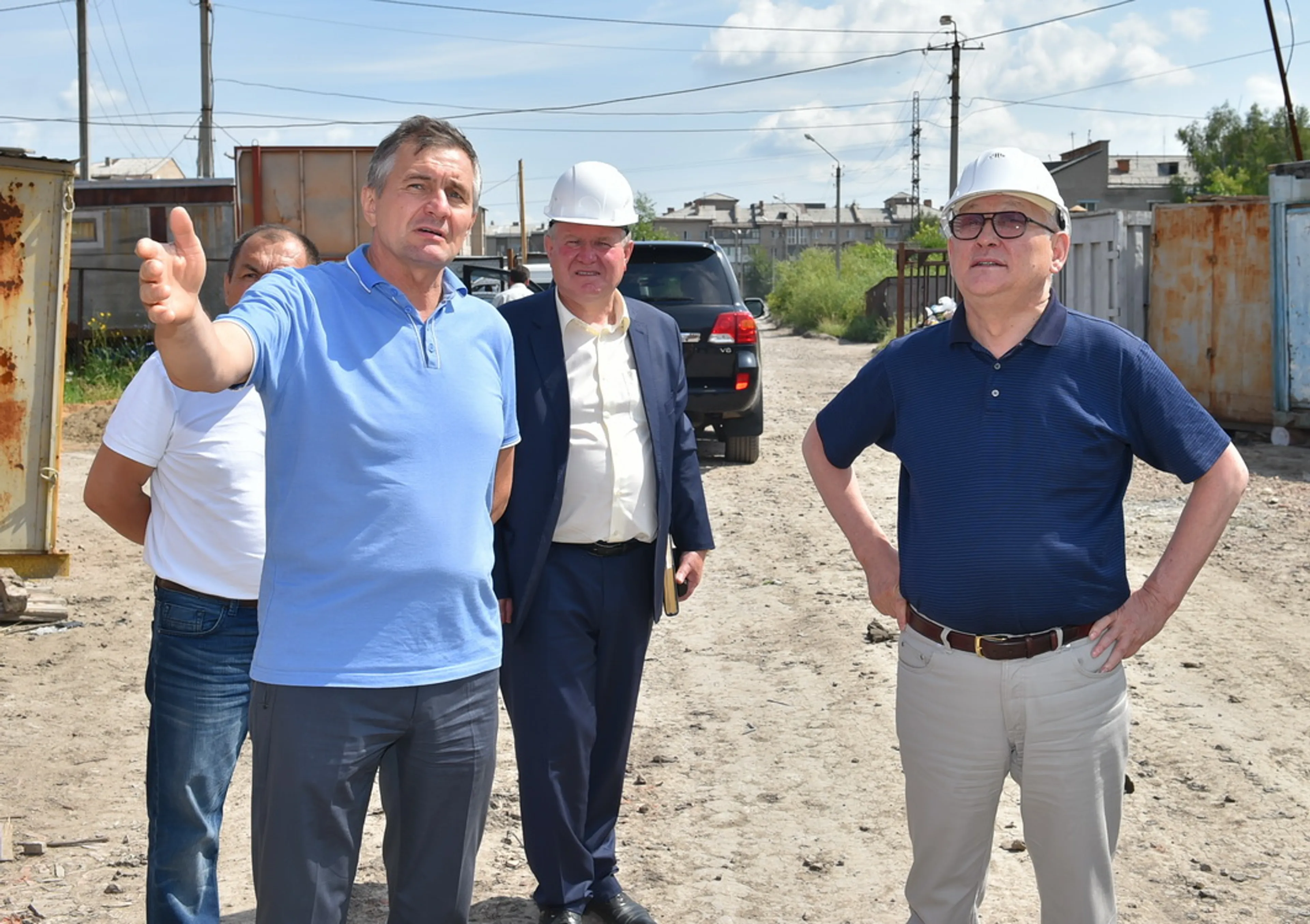 Капитал - Ерик Султанов проинспектировал стройплощадки