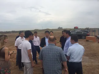 Капитал - В Актобе началось строительство мусоро-сортировочного комплекса