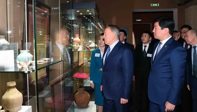 Нурсултан Назарбаев посетил Алматы