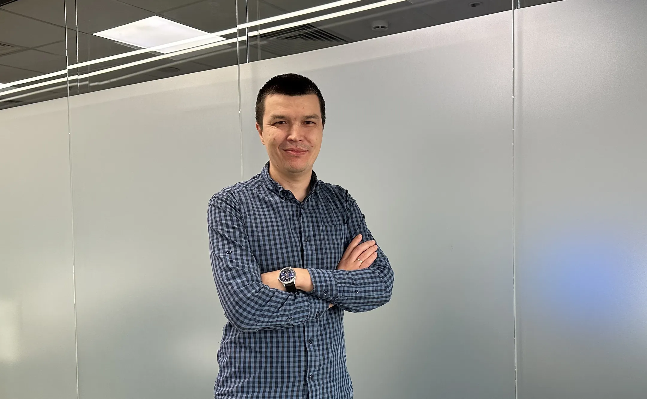 На фото: Виктор Хирный, Product Owner команды мобильных финансов.