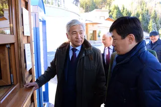 Капитал - Имангали Тасмагамбетов и Бауыржан Байбек протестировали Shuttle Bus