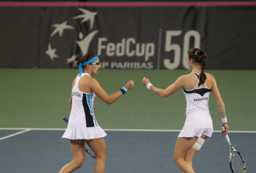 Капитал - Кубок Федерации. Сборные Казахстана и Франции идут на равных