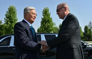 Капитал - В Президентском дворце в Анкаре состоялась торжественная встреча Касым-Жомарта Токаева