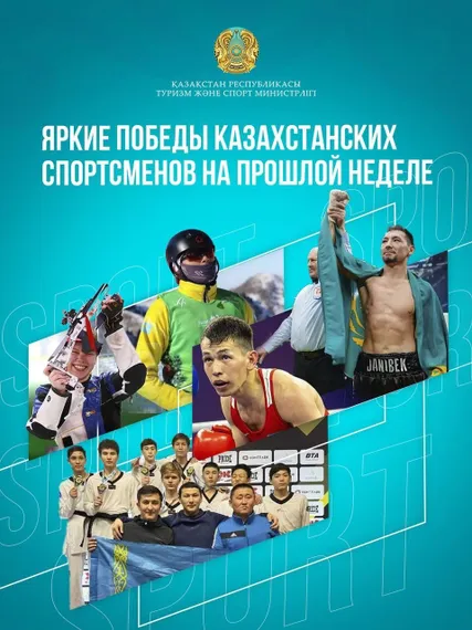 Капитал - Яркие победы казахстанских спортсменов на прошлой неделе