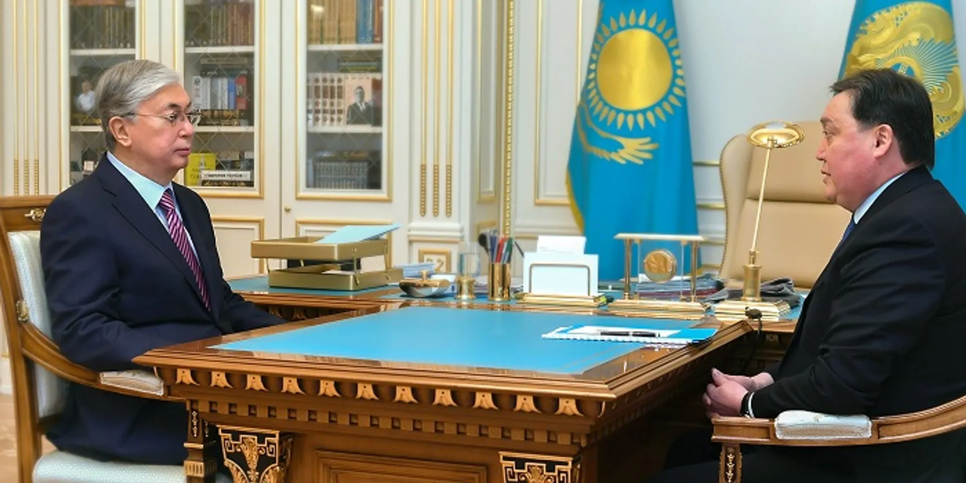 Капитал - Аскар Мамин доложил об обеспечении режима ЧП в Казахстане