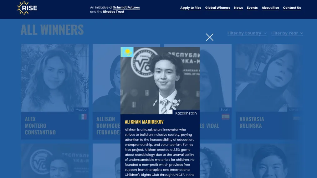 Капитал - В список 100 Rise Global Winner вошел участник стартап-конкурса из РК