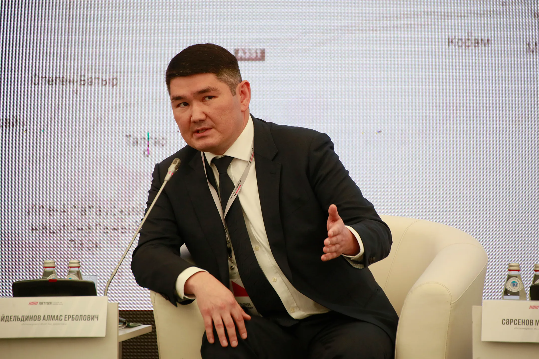 На фото: генеральный директор «Исткомтранс» Алмас Абайдельдинов 