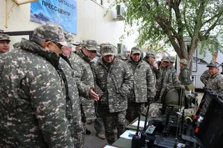 Капитал - Акимы областей, Астаны и Алматы приняли участие в полевых сборах