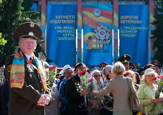 Капитал - Съемочная группа из РК снимает фильм о 69-летии Победы