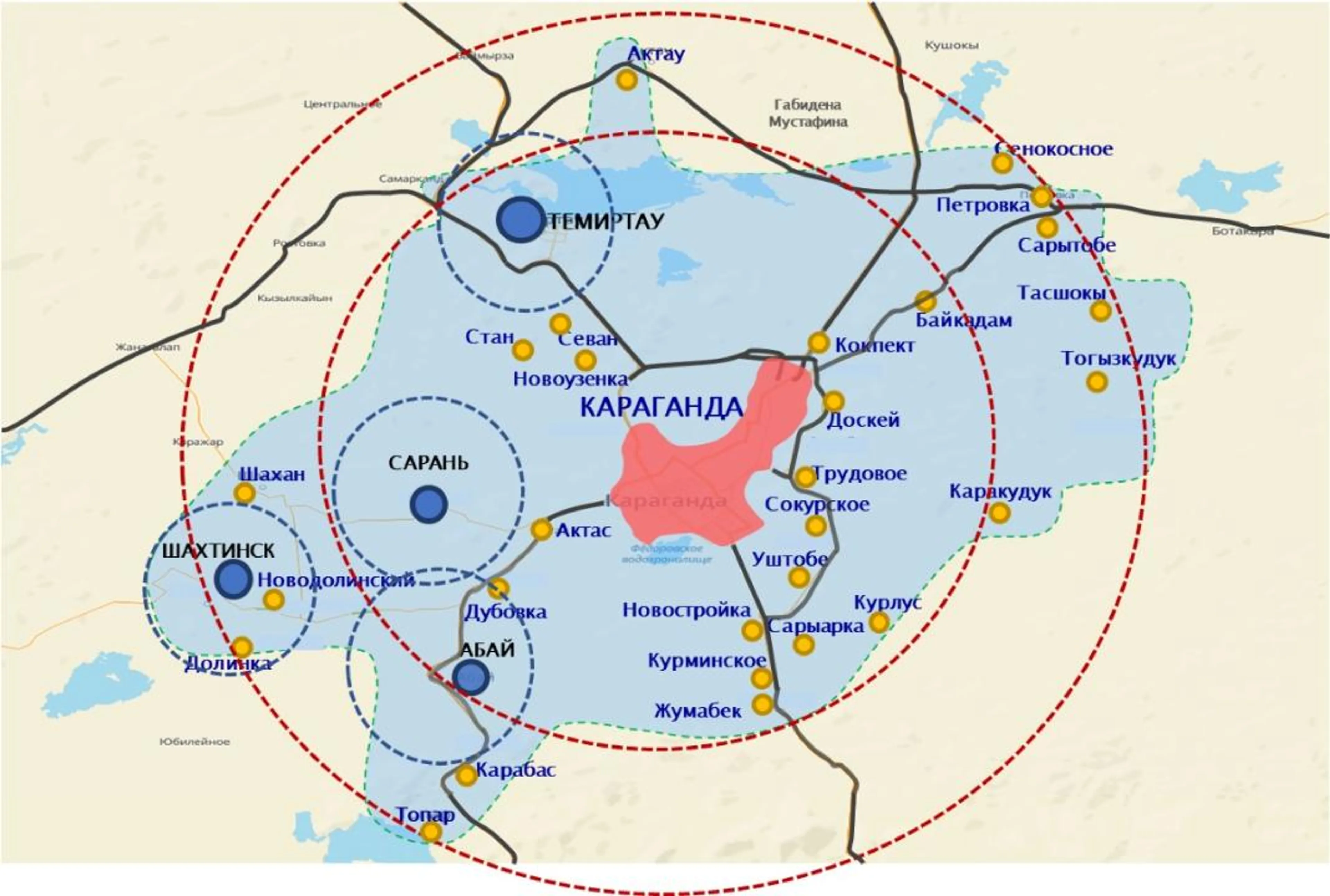 Капитал - Утвержден Комплексный план развития Карагандинской агломерации