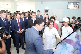 Капитал - В Астане открылась модернизированная поликлиника