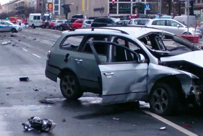 На западе Берлина взорвался автомобиль