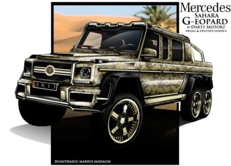 Капитал - Dartz доработает шестиколесный Mercedes-Benz