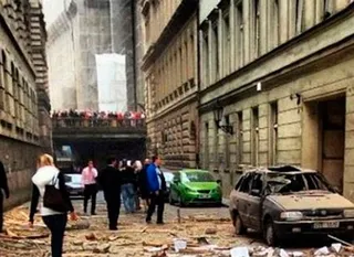 Капитал - 55 человек ранены во время взрыва в Праге