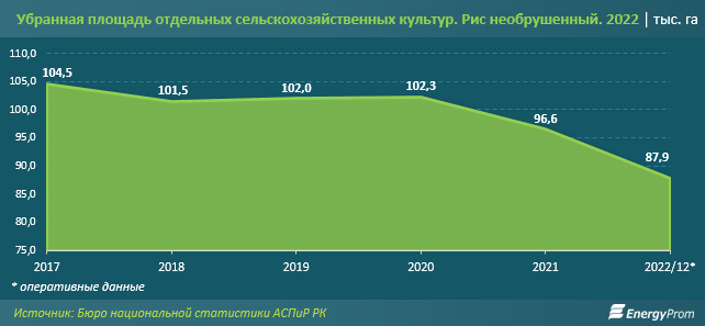 В Казахстане сокращают посевные площади риса 2157415 - Kapital.kz 