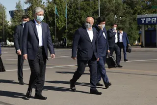 Капитал - Президент прибыл в Туркестанскую область с рабочим визитом