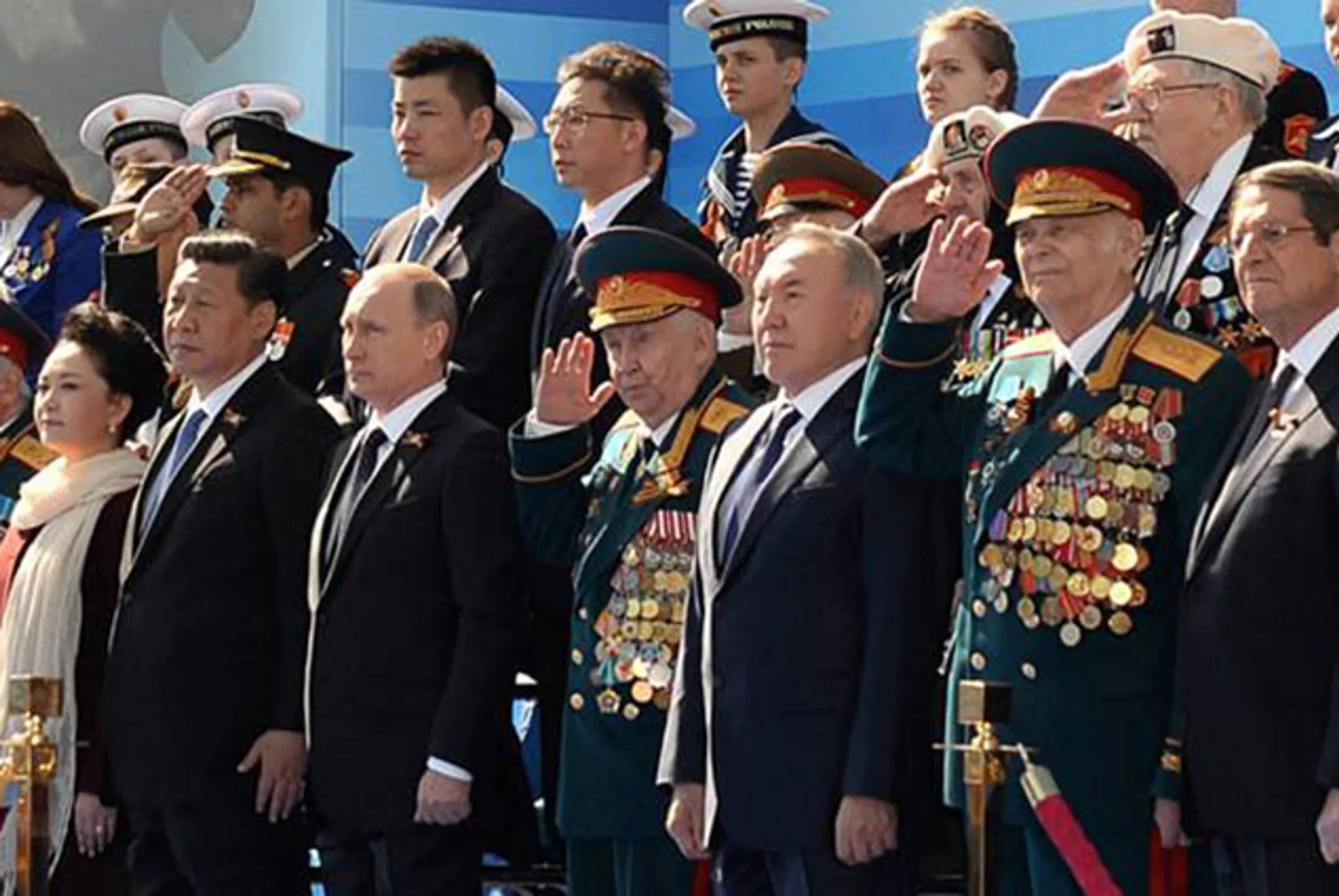 Нурсултан Назарбаев посетил военный парад в Москве - Image Kapital.kz