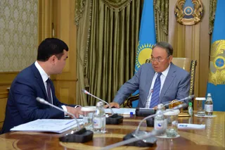 Капитал - Нурсултан Назарбаев встретился с главой МИР РК