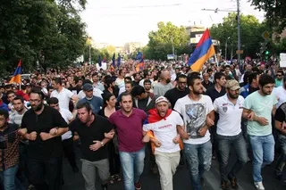 Капитал - На акцию протеста в Ереване вышли пять тысяч человек