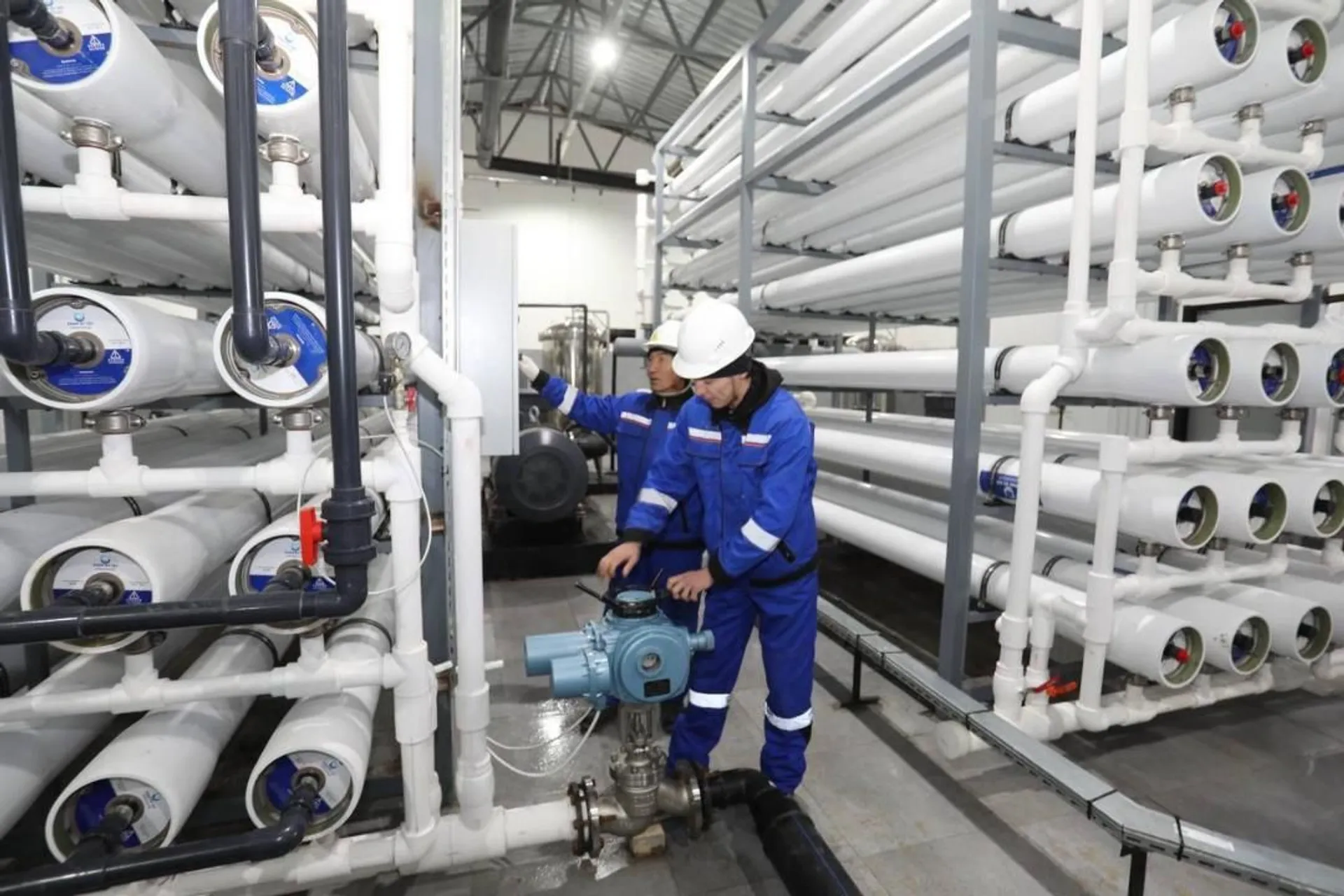 Капитал - Опреснительный завод запустили в работу в Мангистауской области 