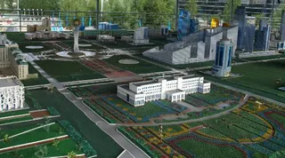 Капитал - В Астане открылся этно - мемориальный комплекс Атамекен