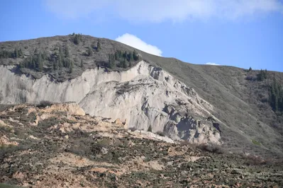 Оползень в Алматинской области не угрожает населенным пунктам