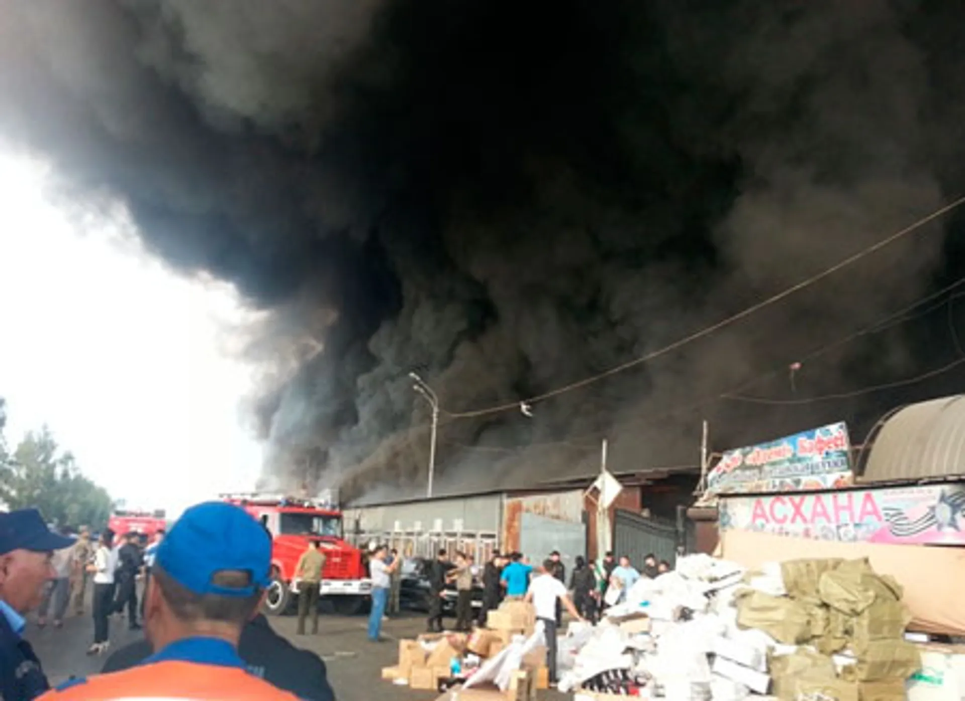 Капитал - Более 230 бутиков сгорели во время пожара в Алматы