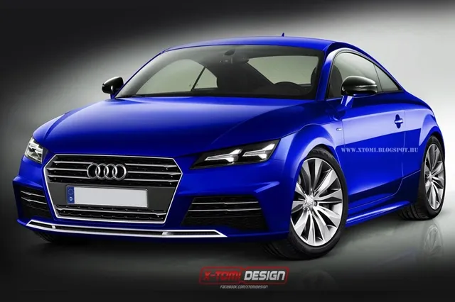 2015 Audi TT Coupe может выглядеть так