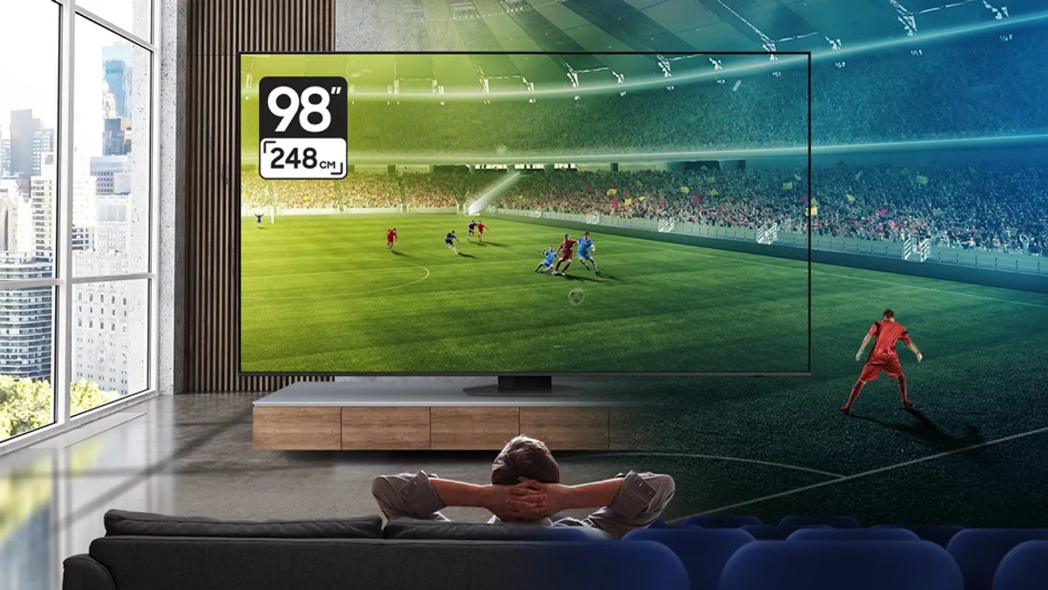 Супербольшой телевизор Samsung 98’’ QLED Q80C уже в продаже - фото kapital.kz