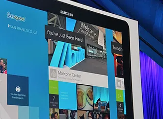 Капитал - Foursquare появилась на Windows 8