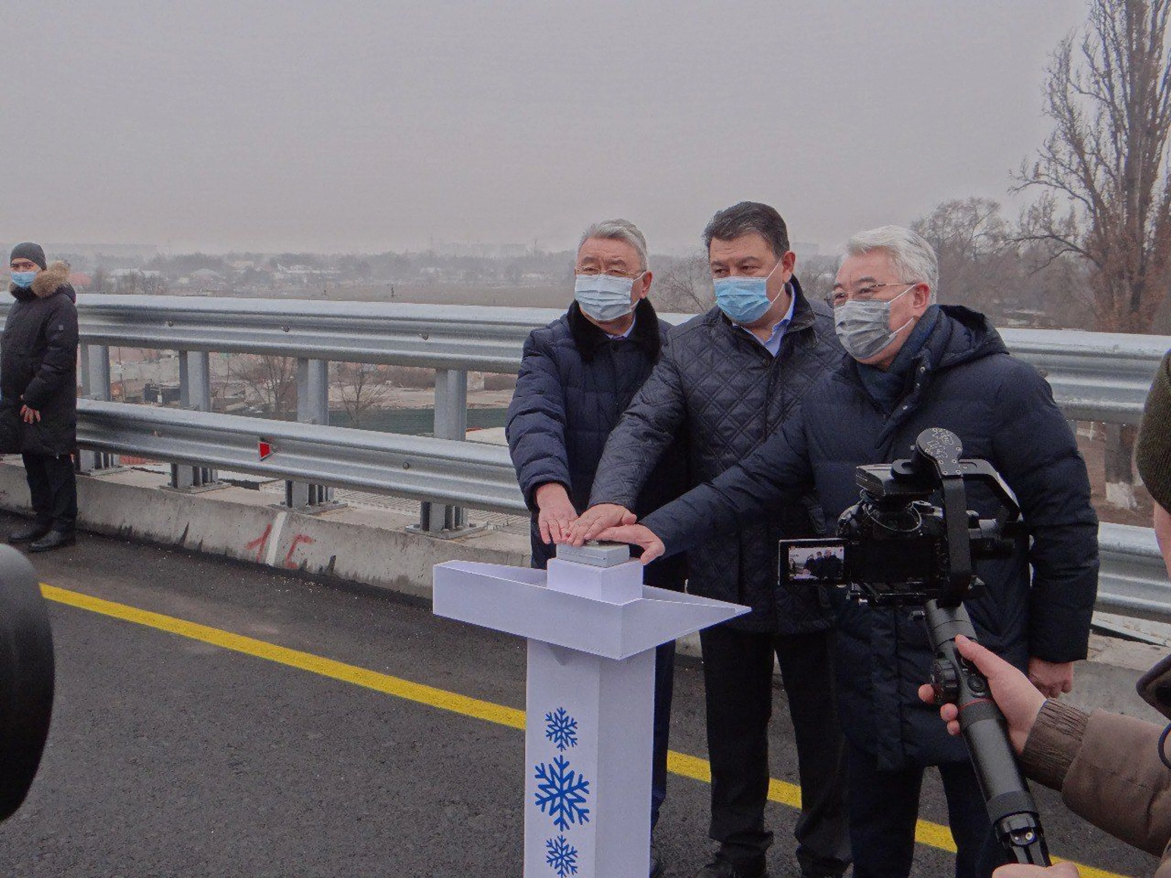 Капитал - В Алматы открыли развязку возле рынка Алтын Орда