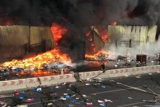 Капитал - В Алматы снова горела барахолка