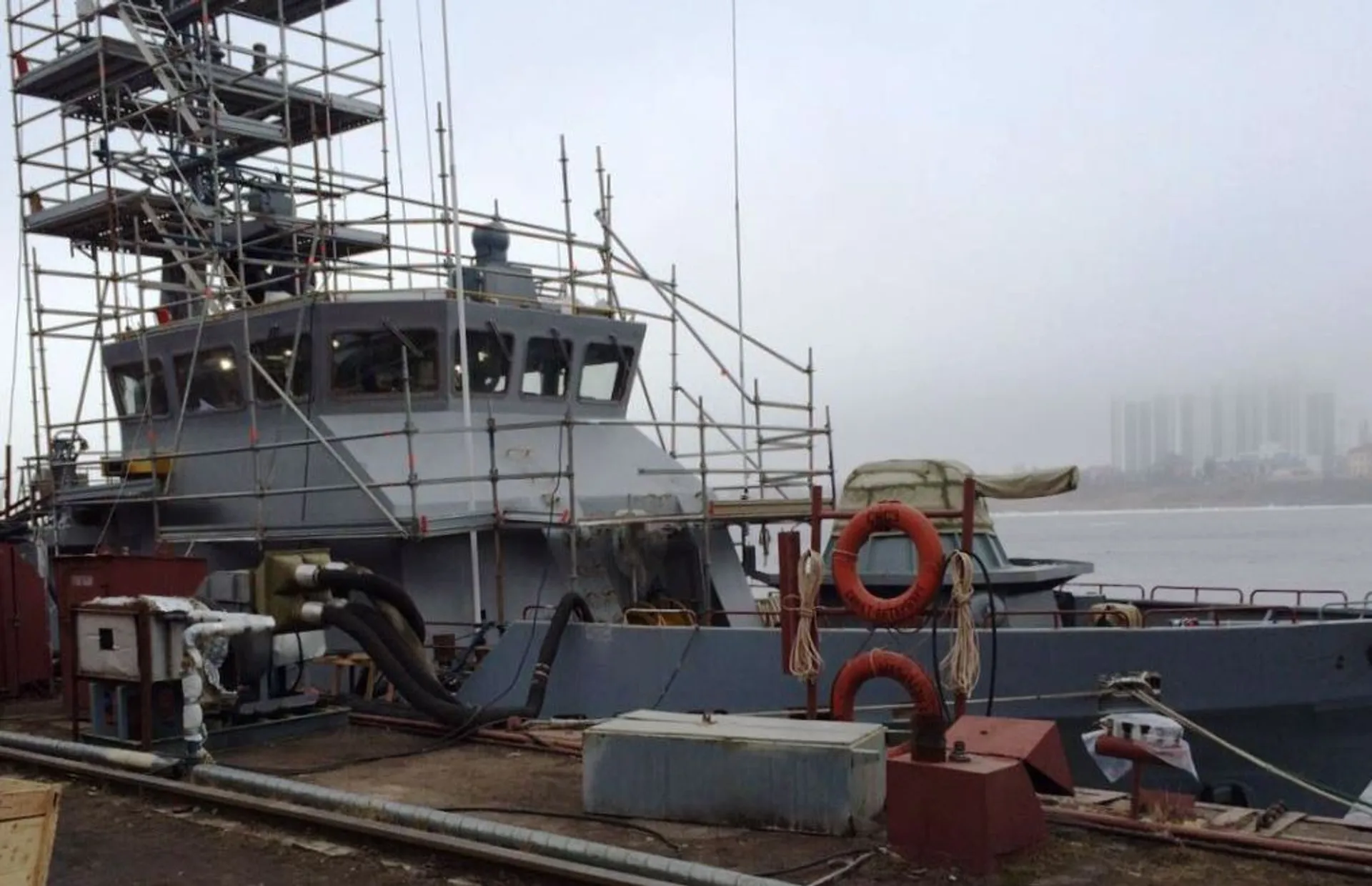 Капитал - На новом корабле «Алатау» завершен монтаж основного оборудования