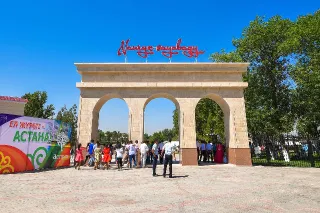 Капитал - В Шымкенте в преддверии Дня столицы открыли парк
