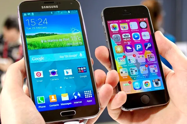 iPhone 5S против Galaxy S5
