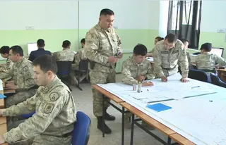 Капитал - Пограничники Мангистауской области работают с геоинформационной системой