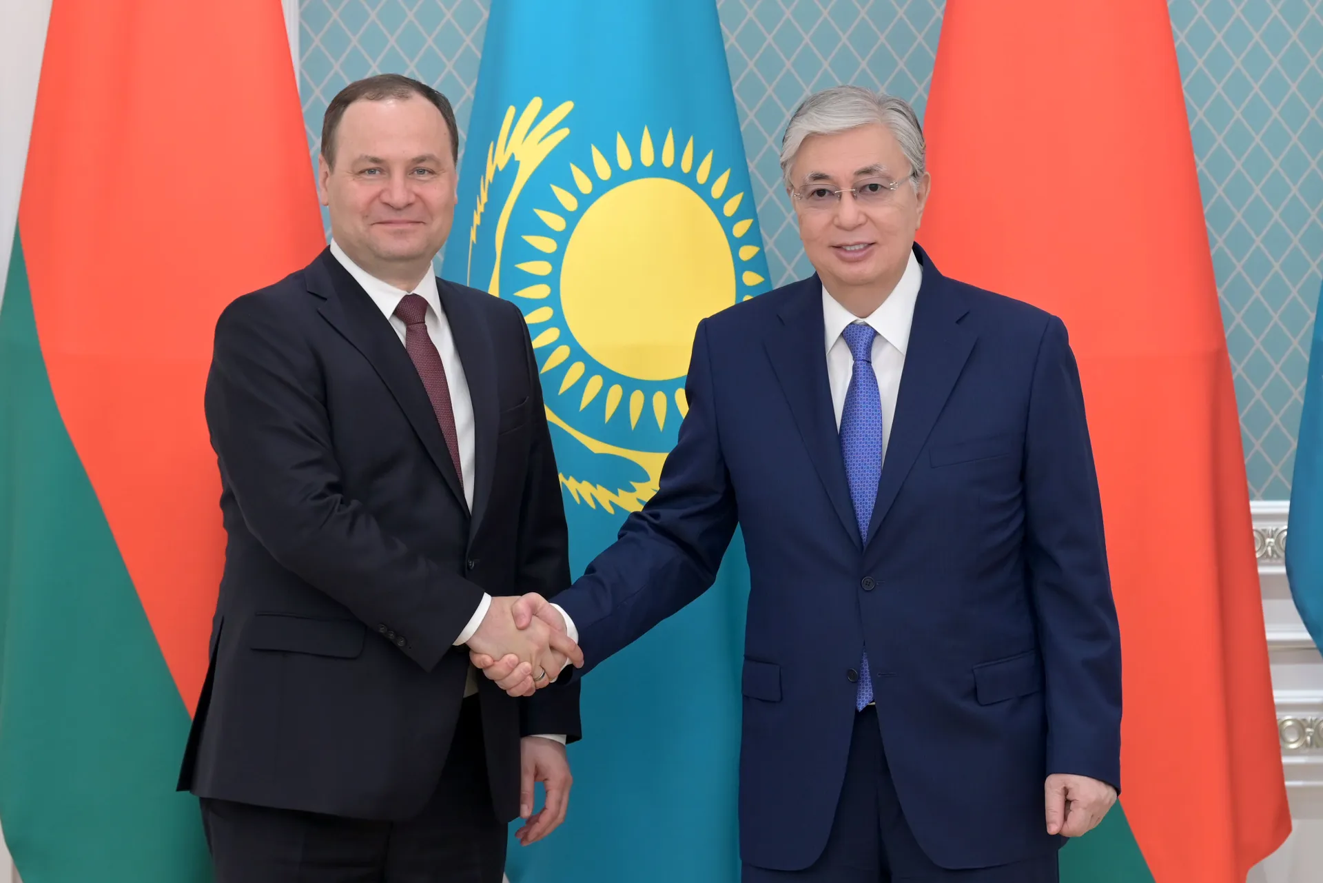 Капитал - Президент Казахстана встретился с премьер-министром Беларуси