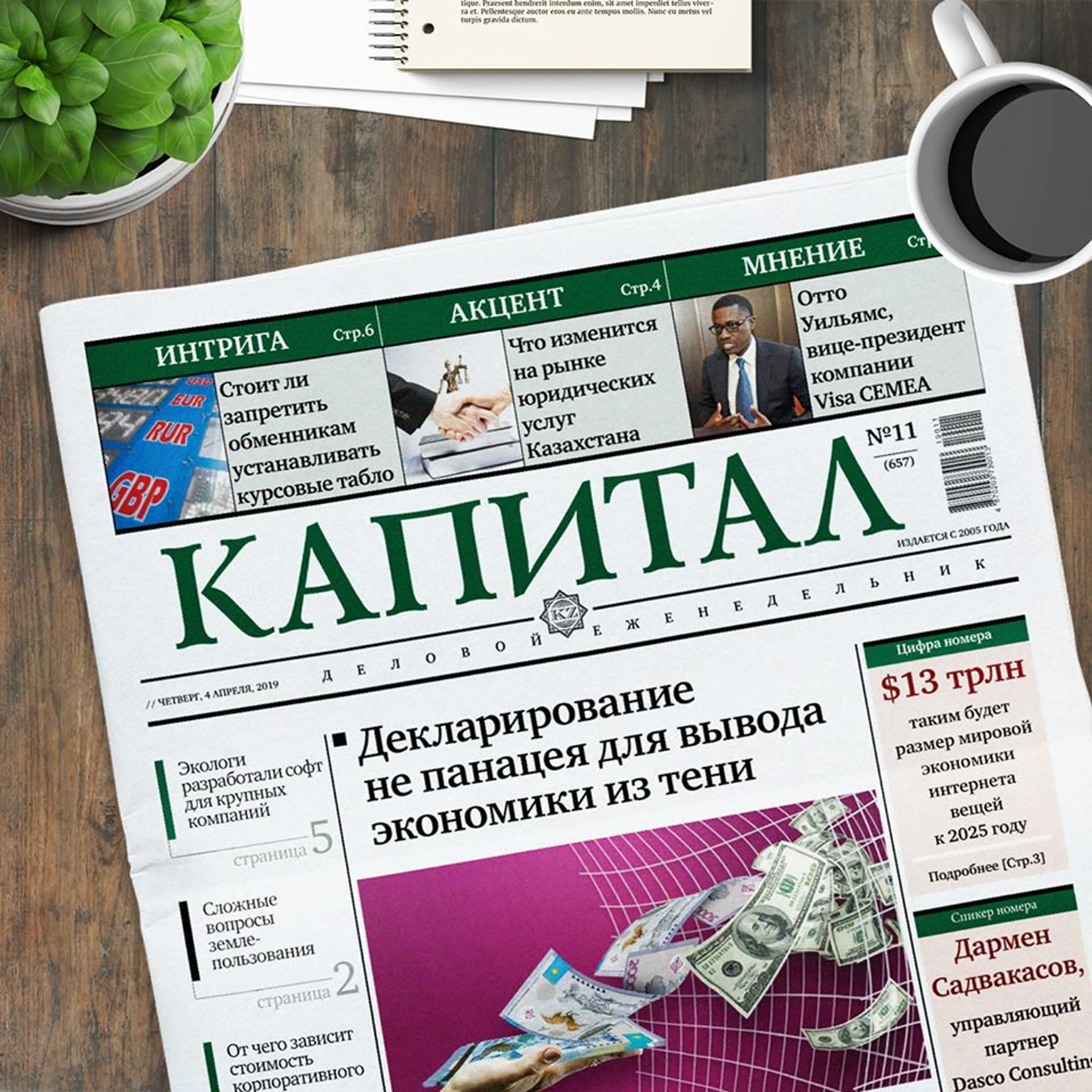 Капитал - Топ-5 обсуждаемых новостей на Kapital.kz за неделю