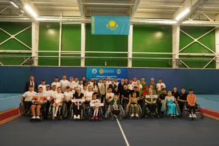 Капитал - 27 июля в Астане прошел чемпионат Казахстана по теннису на колясках