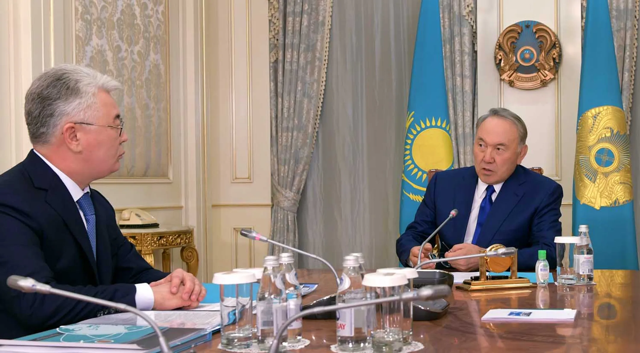 Нурсултан Назарбаев провел встречу с Бейбутом Атамкуловым - Image Kapital.kz