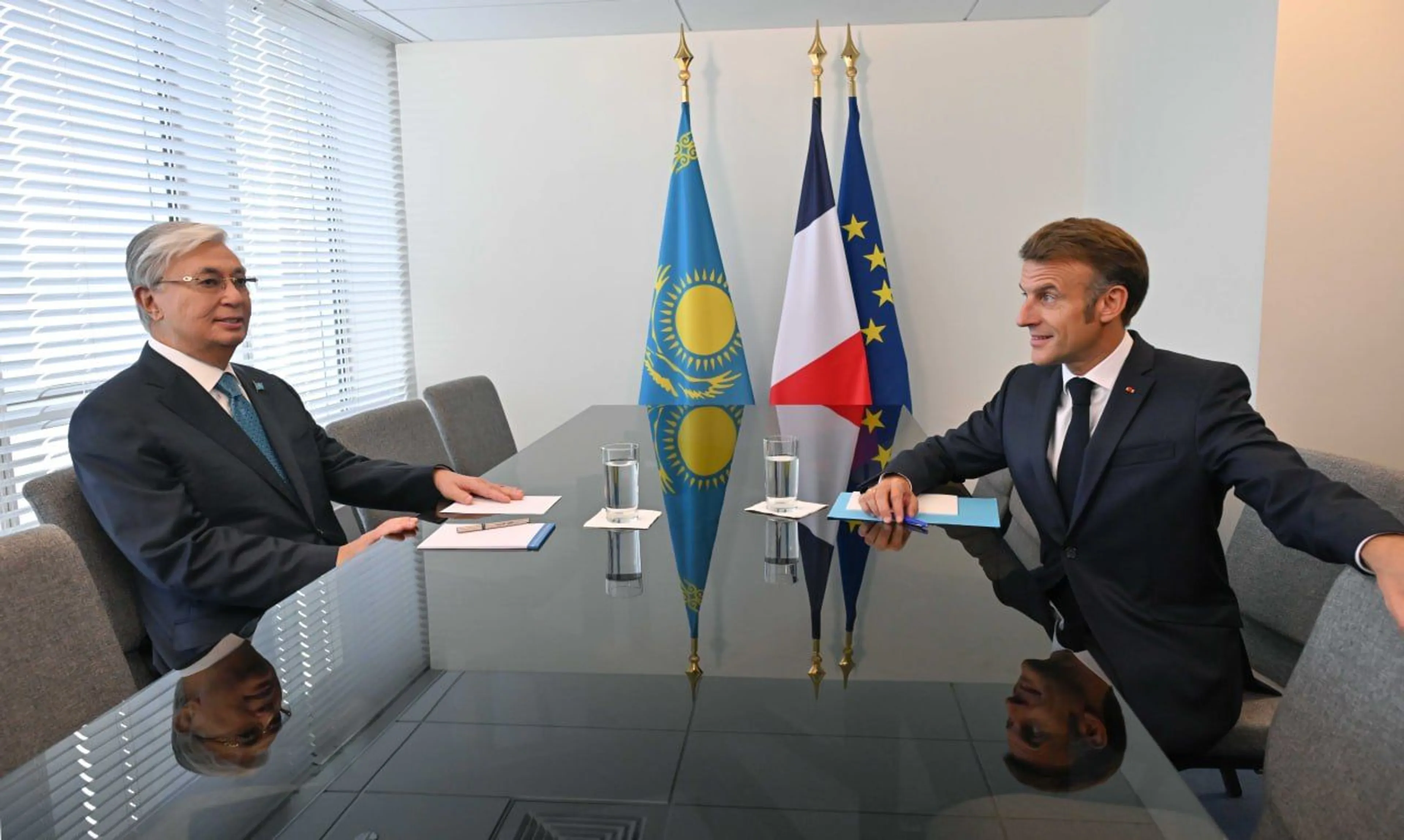 Капитал - Касым-Жомарт Токаев провел переговоры с президентами Франции и Финляндии
