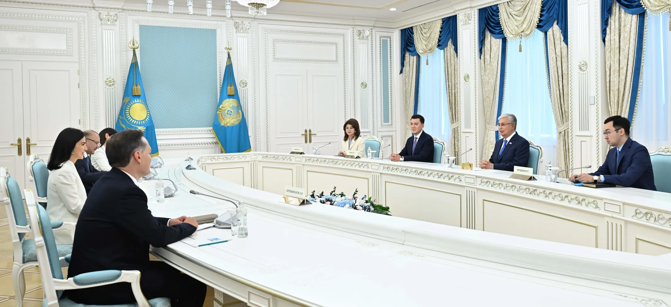 Касым-Жомарт Токаев принял помощника президента Узбекистана Саиду Мирзиёеву - Image Kapital.kz