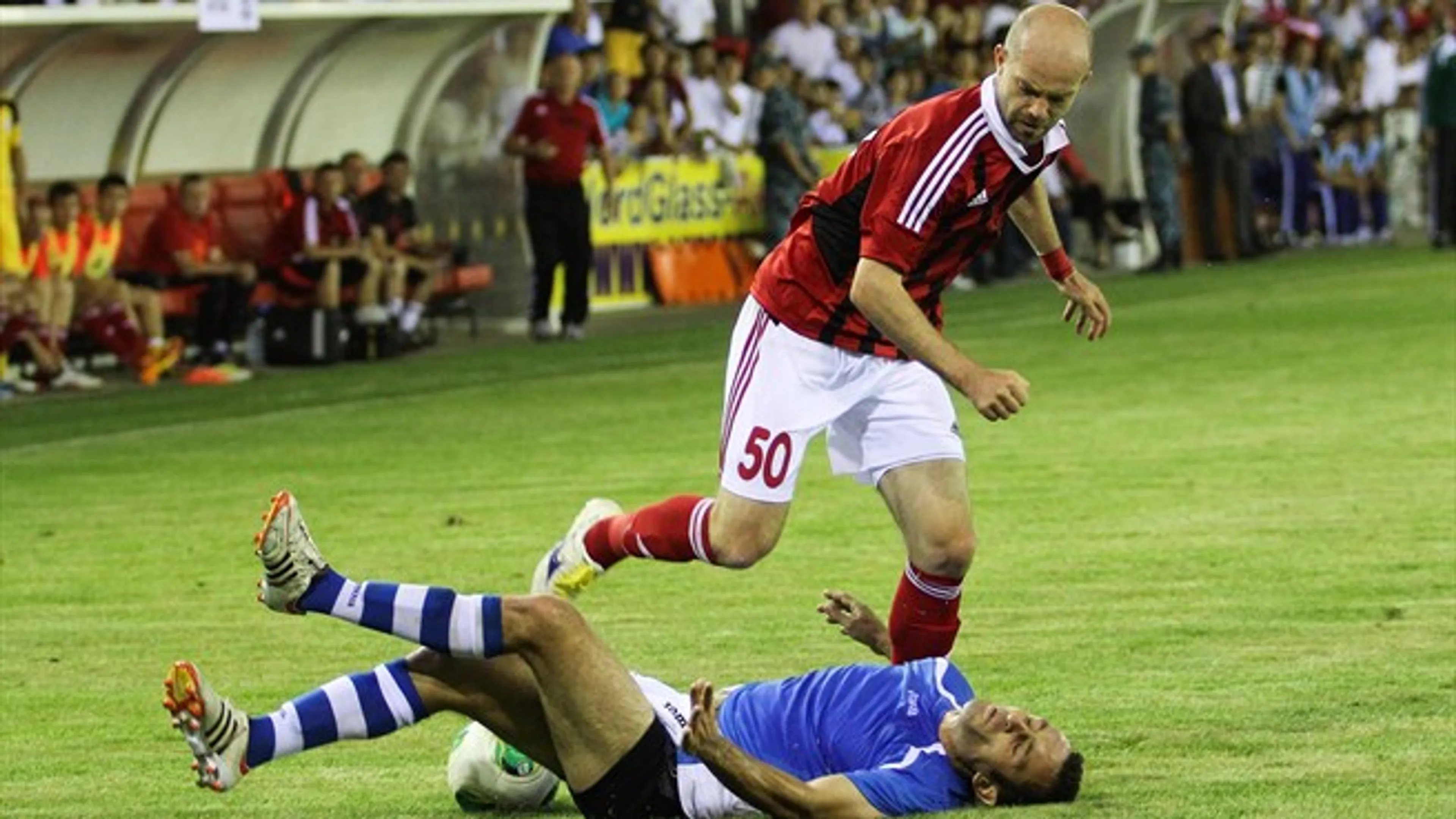 Капитал - «Актобе» одержал минимальную победу в Лиге Европы