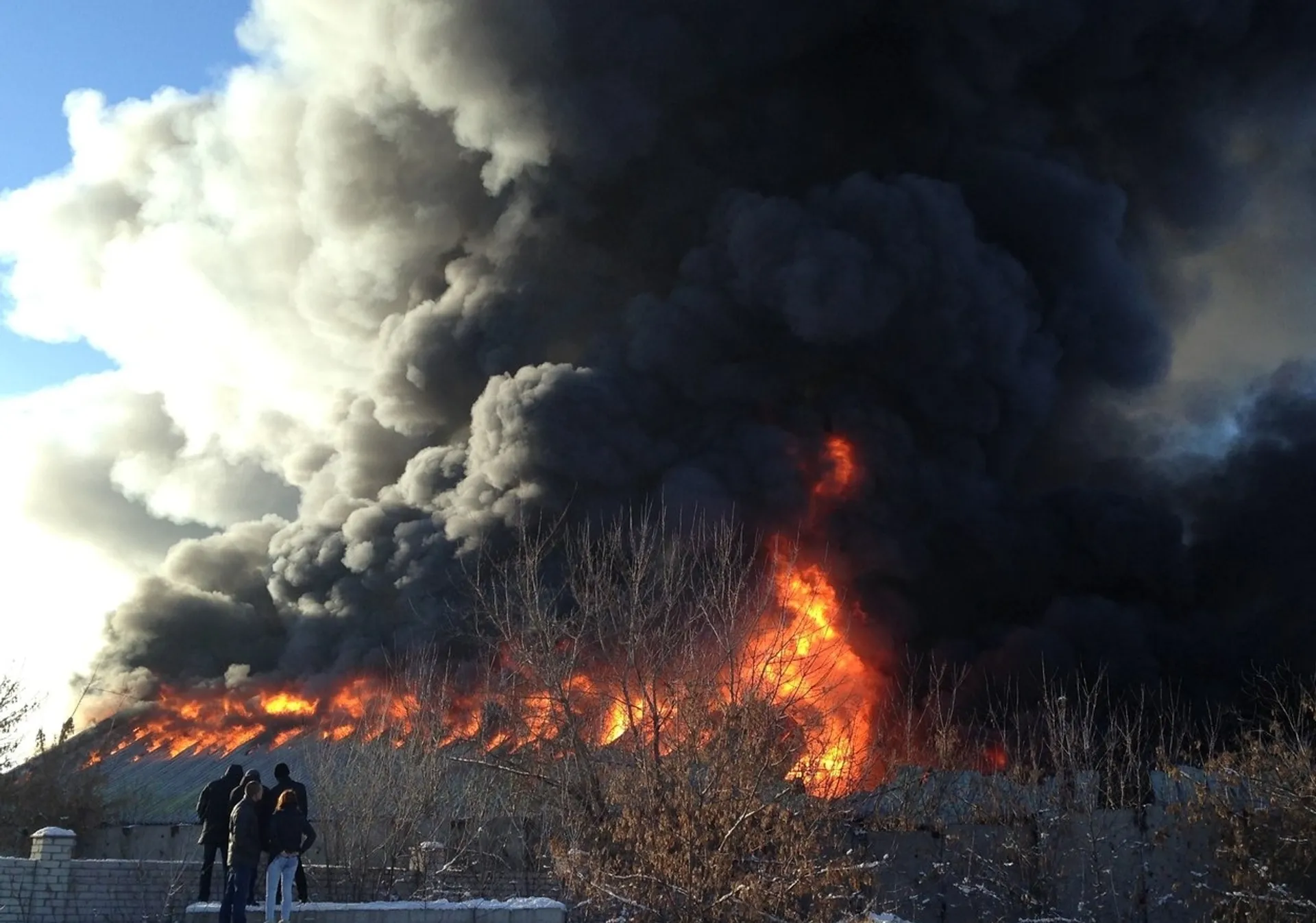 Капитал - В Караганде сгорел склад игрушек