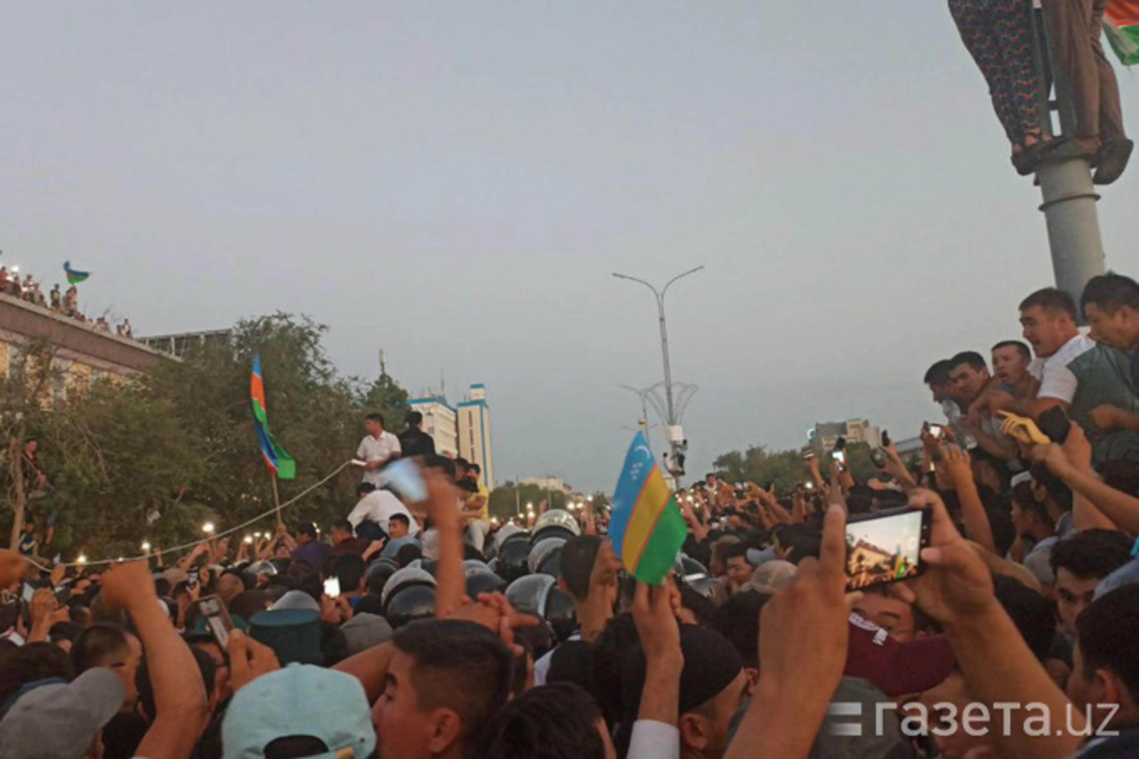 Капитал - МВД Узбекистана сделало заявление по ситуации в Нукусе